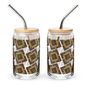 Motown Masala Can-shaped glass