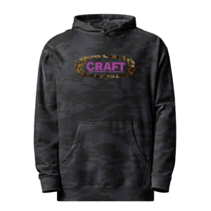 Periwinkle Bubbles C.R.A.F.T. midweight hoodie